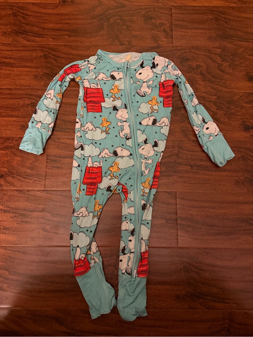Kids Snoopy Print bamboo sleeper 6-12 months
